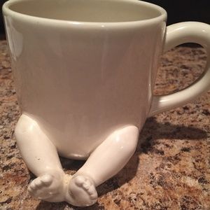 FITZ & FLOYD - Barefoot Boy with Cheeks Mug